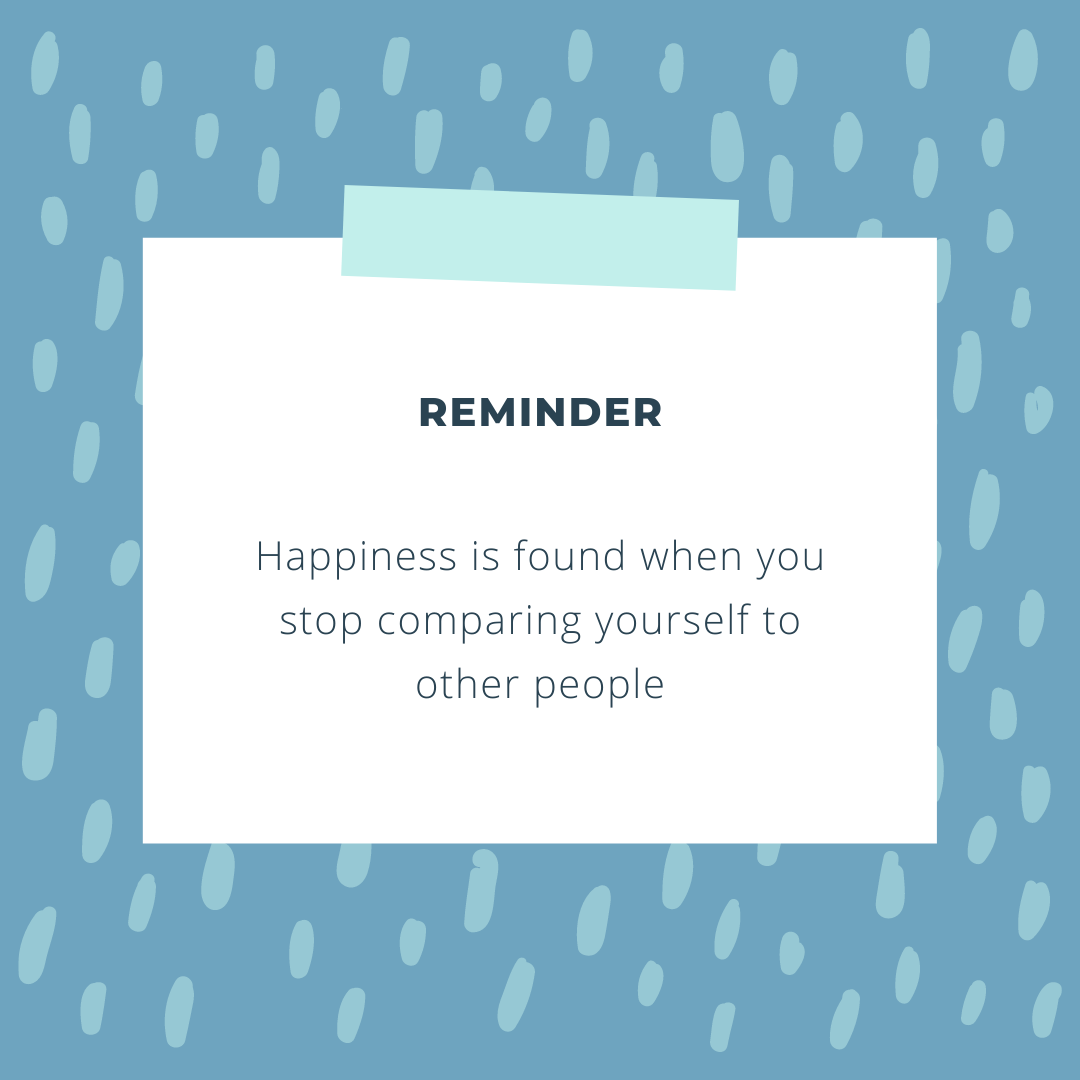 Tips to Avoid the Comparison Creep & Stay Positive